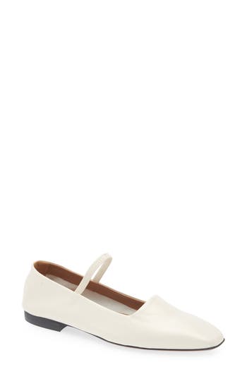 Atp Atelier Petina Mary Jane Flat In White
