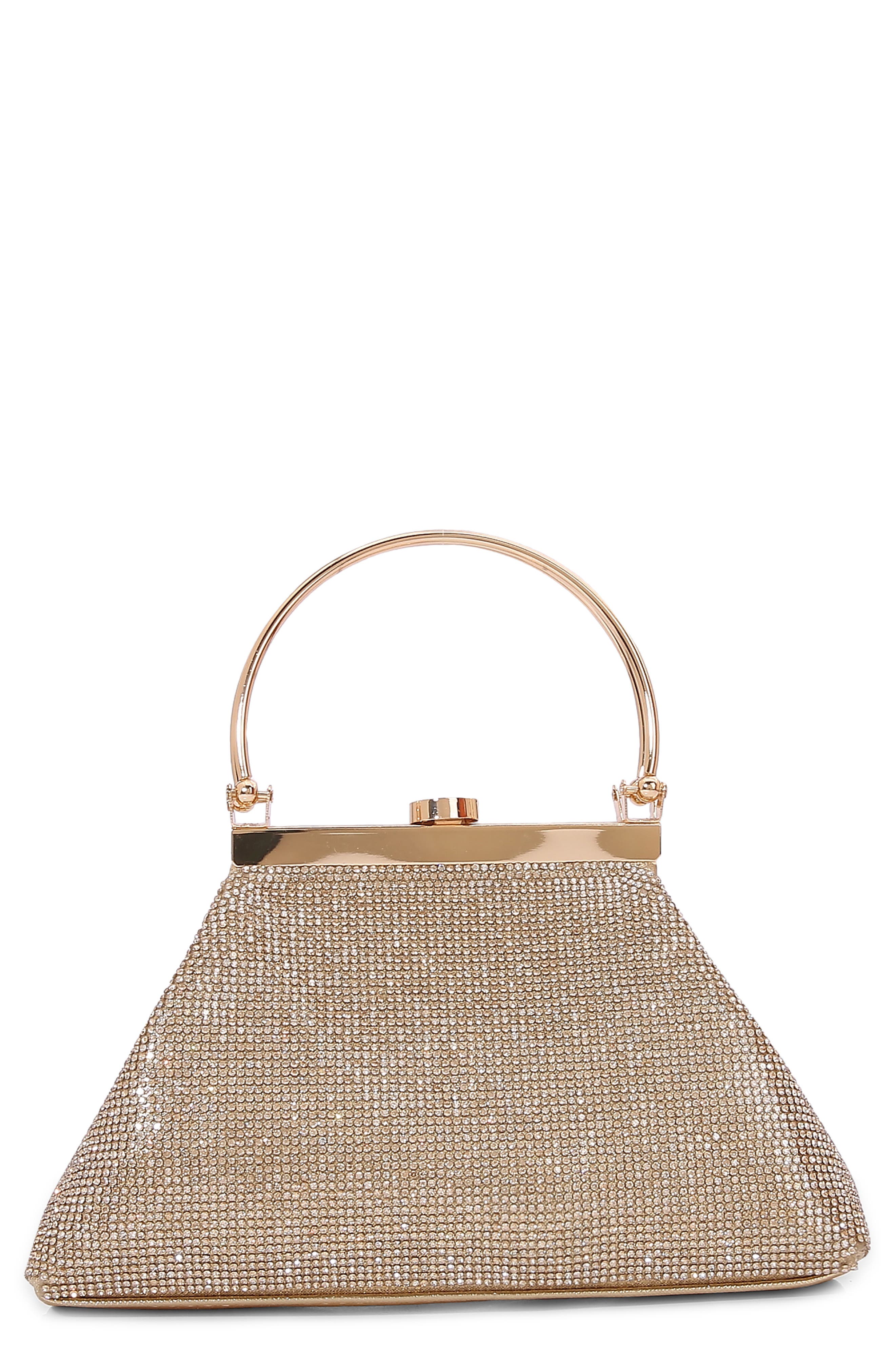 Rhinestone Triangle Bag