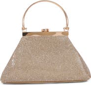 BERNESS Rhinestone Triangle Bag