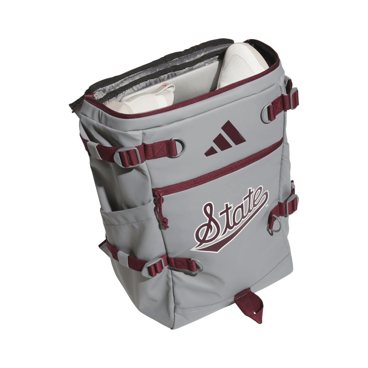 Mississippi State Bulldogs Collegiate Vista Backpack, Alternate, color, Gray
