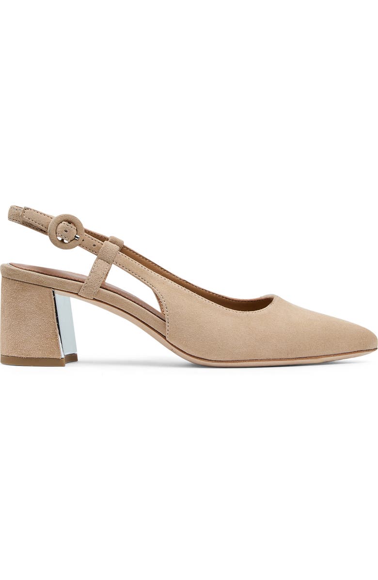 Donald Pliner Song Slingback Pointed Toe Pump, Alternate, color, Camel