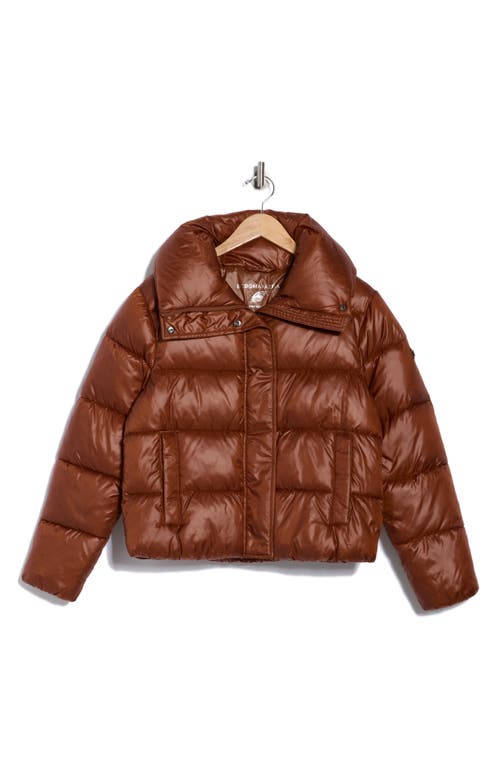 Bcbgeneration Water Resistant Puffer Jacket In Brown