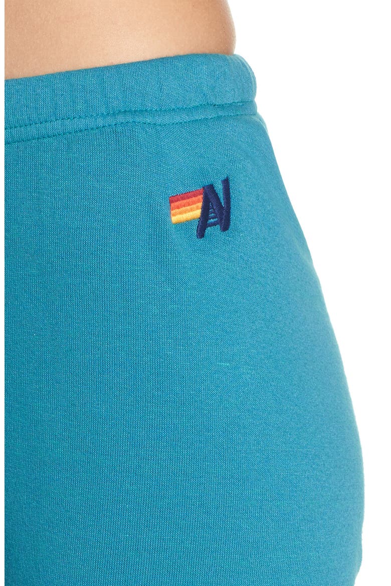 Faded Sweatpants, Alternate, color, TEAL / VINTAGE NAVY