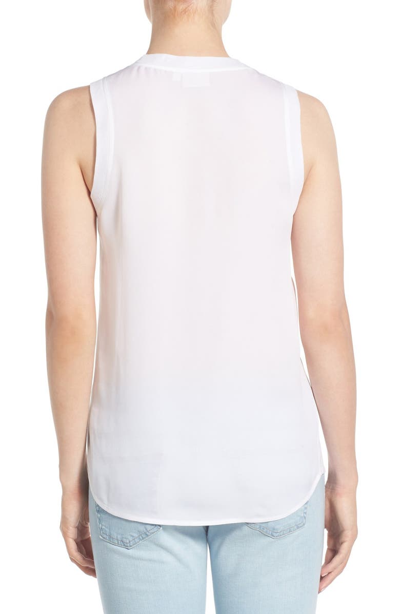 AG 'Sky' Silk Tank, Alternate, color, 