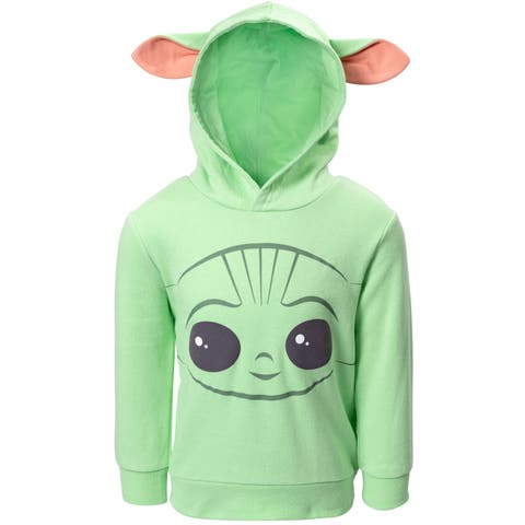 Baby Yoda The Mandalorian Cosplay Pullover Hoodie (Toddler, Little Kid & Big Kid)