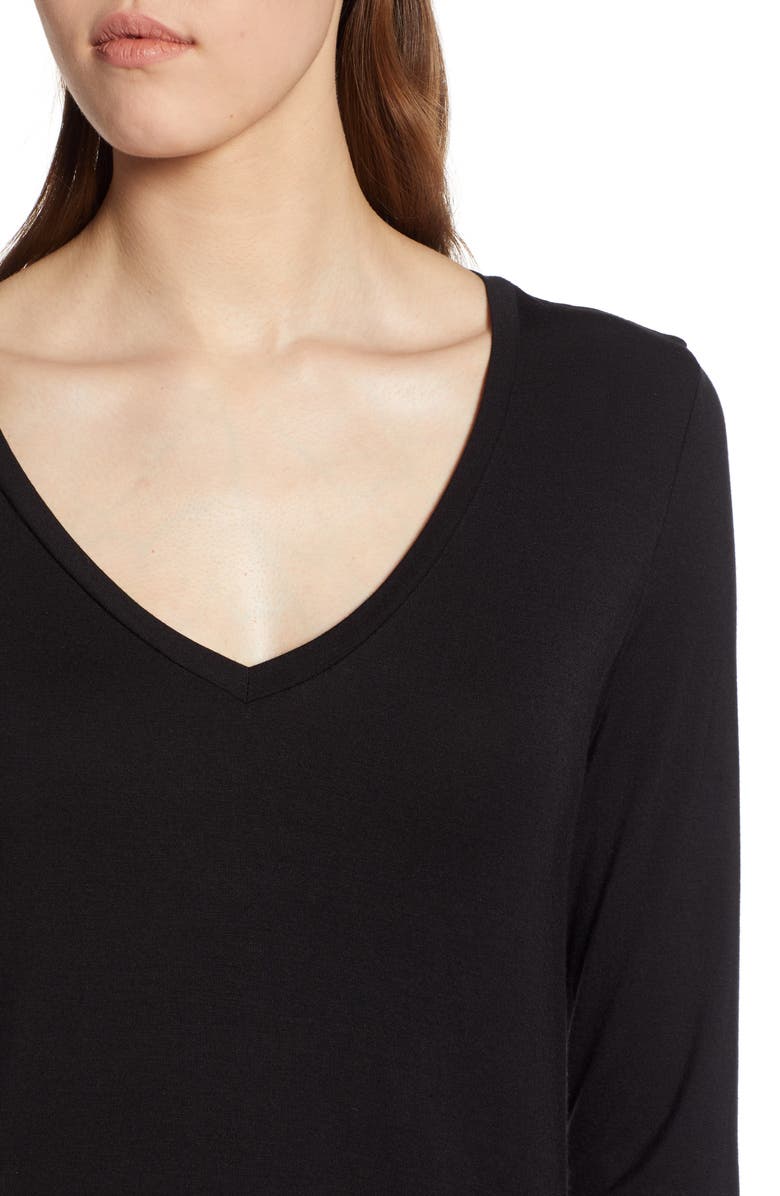 Halogen<sup>®</sup> V-Neck Tunic, Alternate, color, 