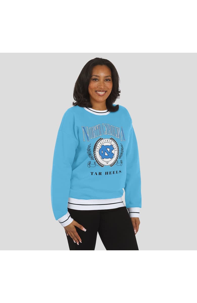 WEAR by Erin Andrews Women's WEAR by Erin Andrews Carolina Blue North Carolina Tar Heels Seal Sweatshirt, Alternate, color, Light Blue