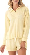 Threads 4 Thought Nyloa Spray Wash Terry Quater Zip Top
