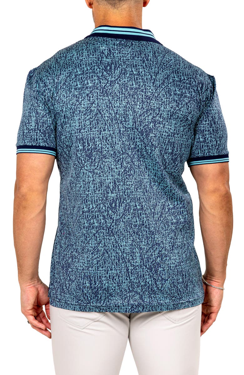 Maceoo Marthy Blue Polo, Alternate, color,