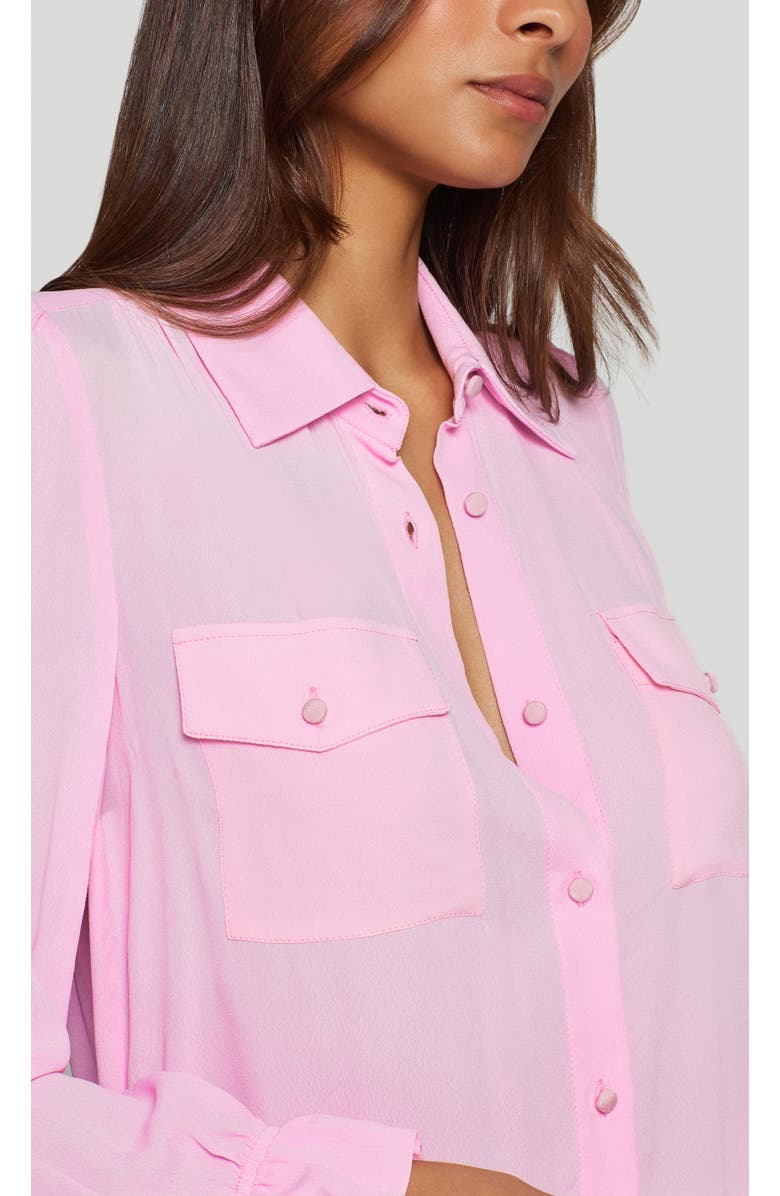 Generation Love Priya Georgette Shirt, Alternate, color, Soft Rose