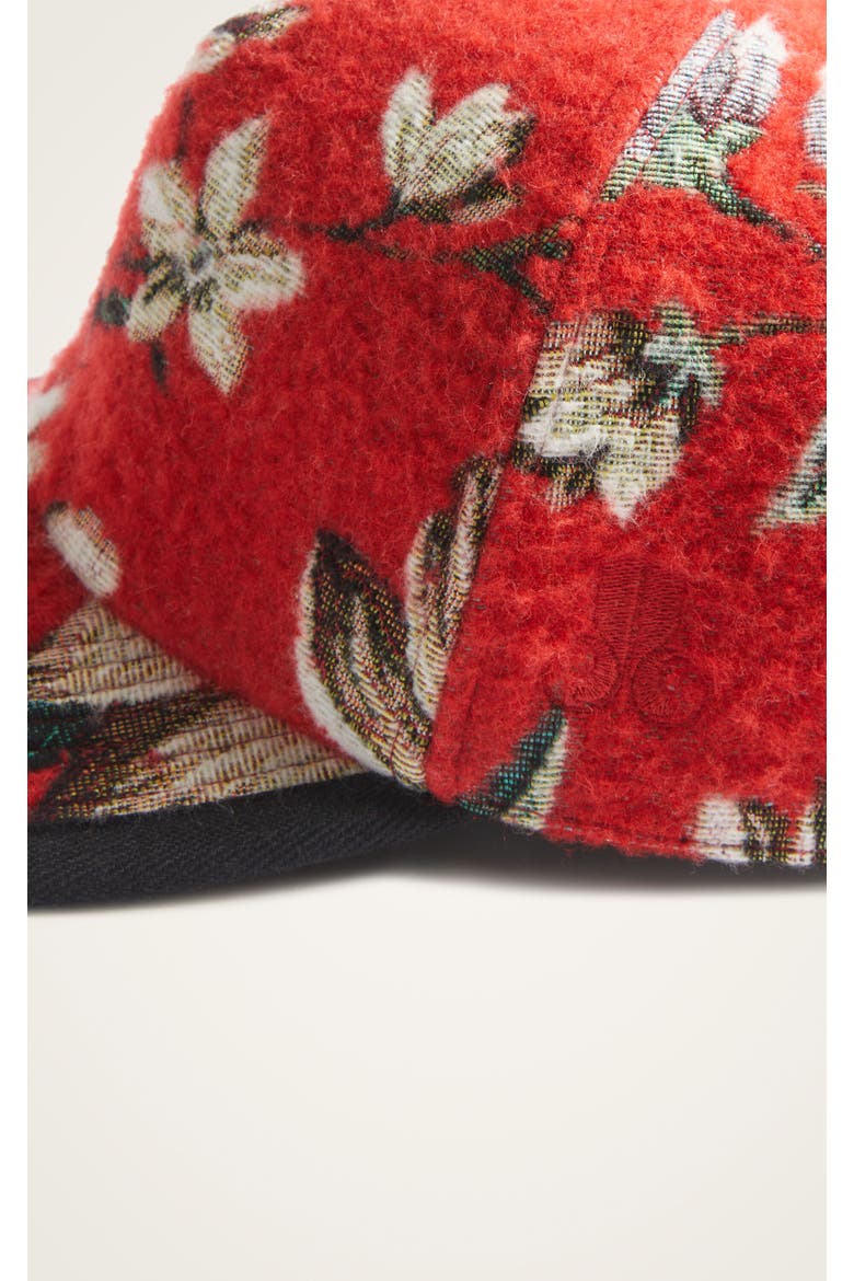 Babeball Cap, Alternate, color, Honolulu Jacquard Red
