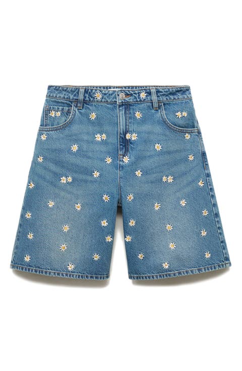 Women's Blue Trouser & Bermuda Shorts | Nordstrom