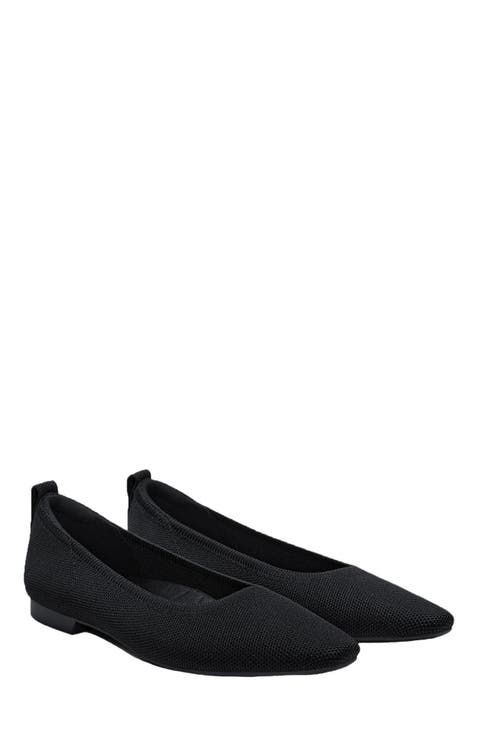 Mini Square-Toe Flats