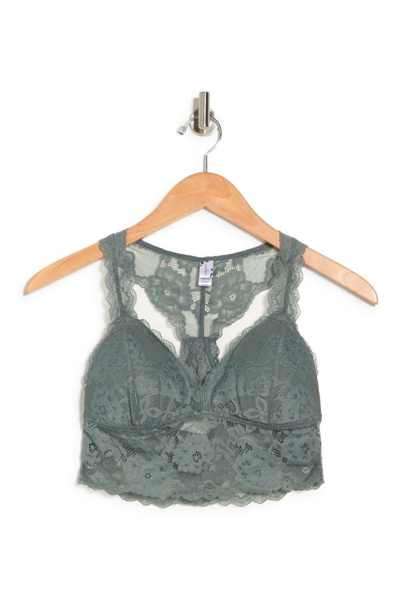 Floral Lace Bralette, Alternate, color, T GREY