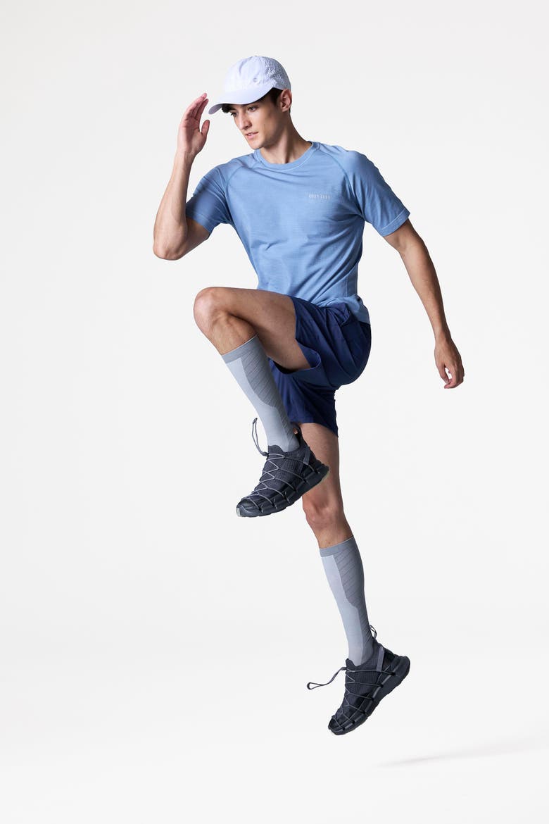 Tech Merino Light Weight Daily Tee, Alternate, color, Faded Denim