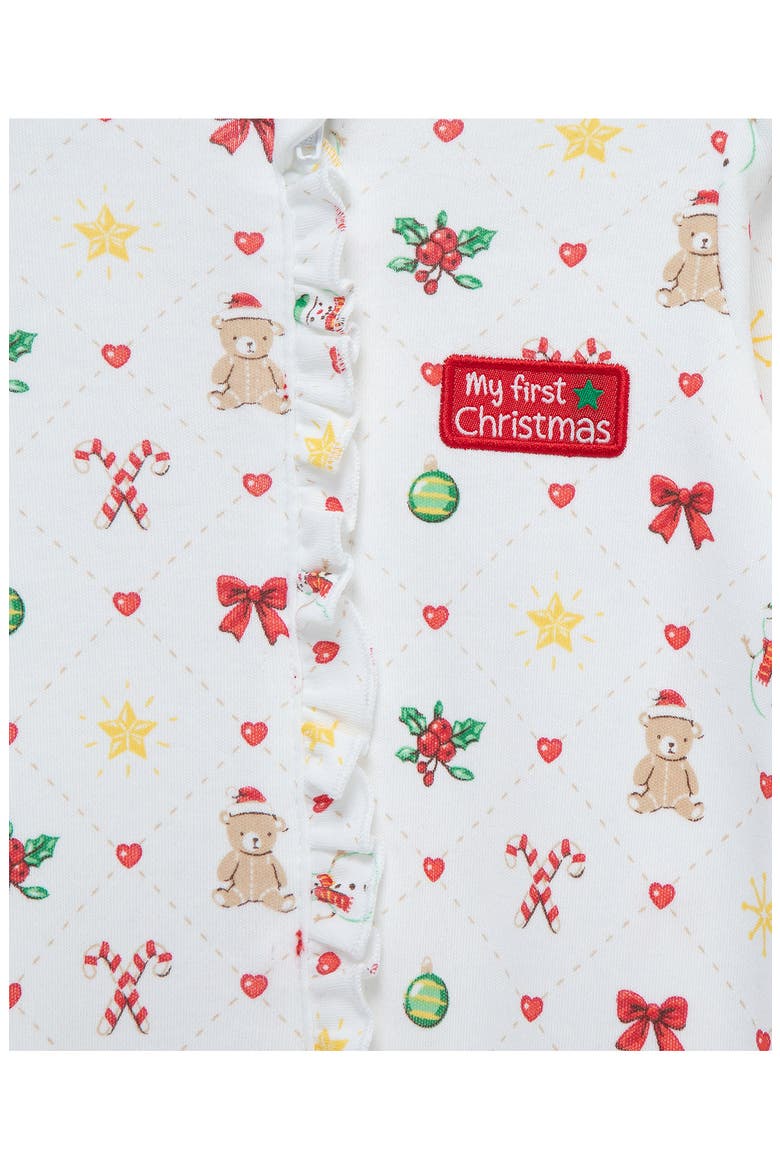 Kids' Festive Footie & Headband Set, Alternate, color, MULTI