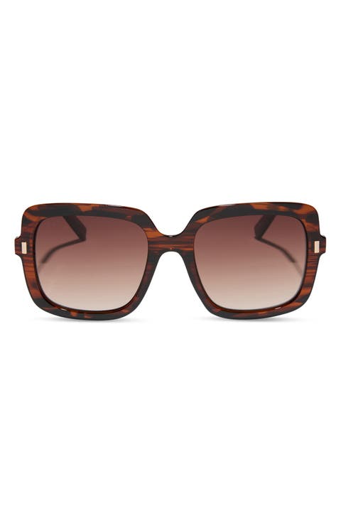 54mm Square Sunglasses