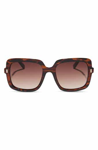 DIFF 54mm Square Sunglasses