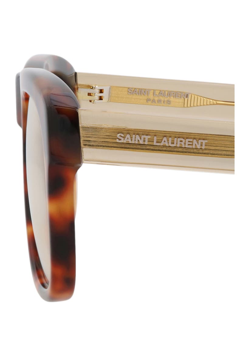 57mm Square Sunglasses, Alternate, color, HAVANA BROWN YELLOW