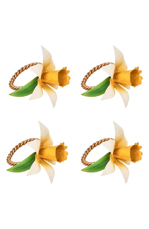 Meadow Set of 4 Napkin Rings