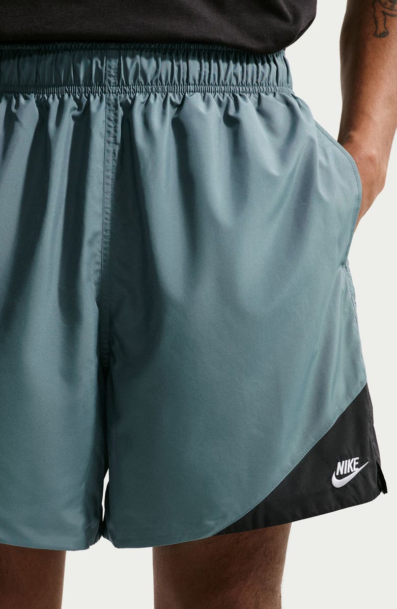 Nike Windrunner Lightweight Woven Shorts, Alternate, color, Mineral Slate/ Black