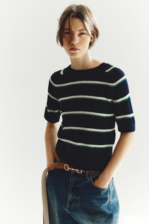 Rib-Knit Top