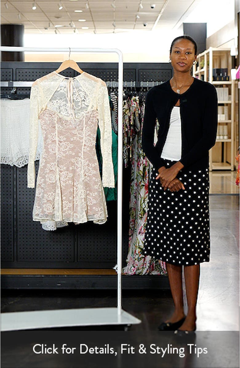 Alice Underwire Lace Minidress & Bolero, sales video thumbnail