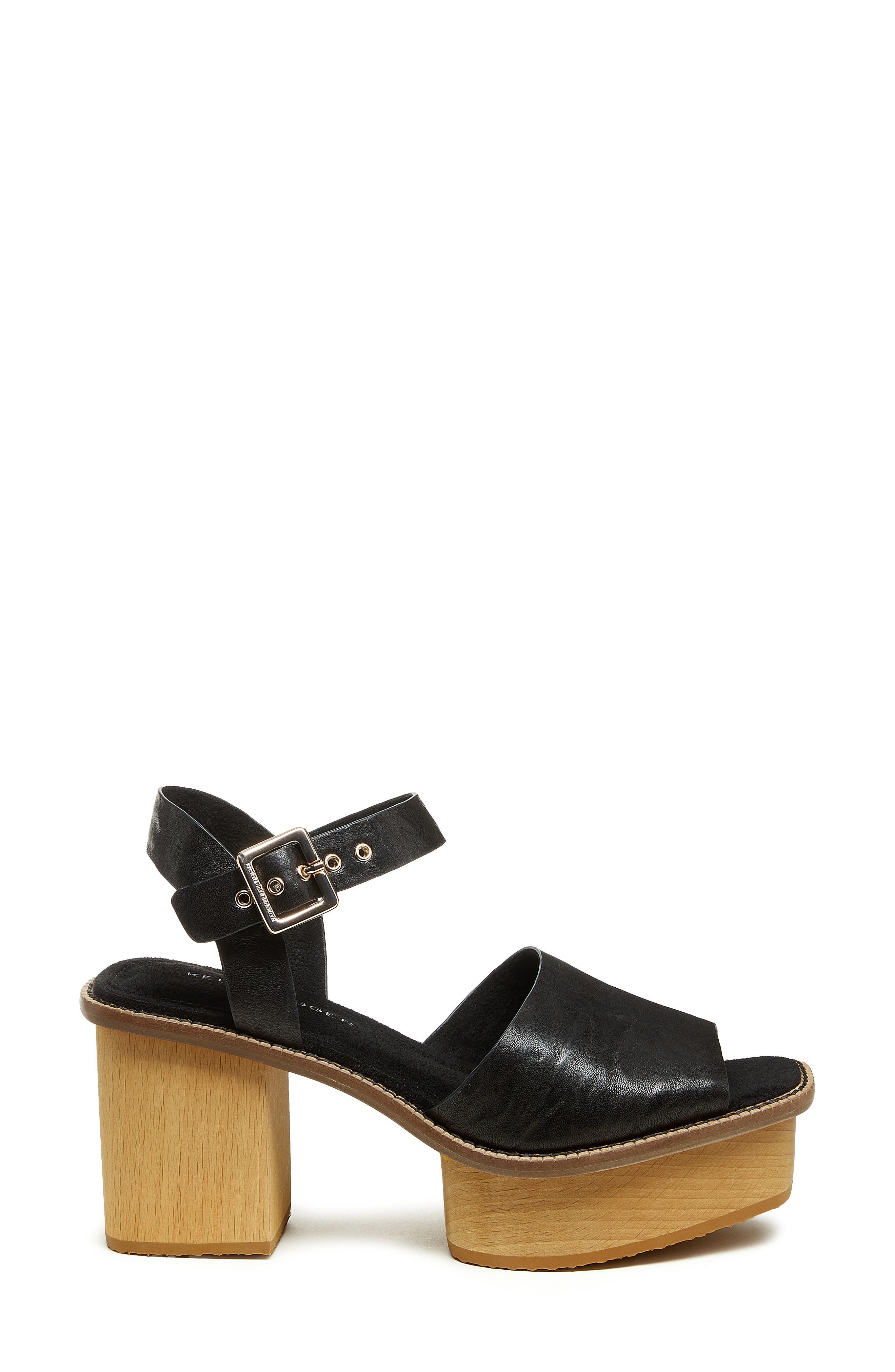 Kelsi Dagger Brooklyn Groove Platform Sandal, Alternate, color, Black
