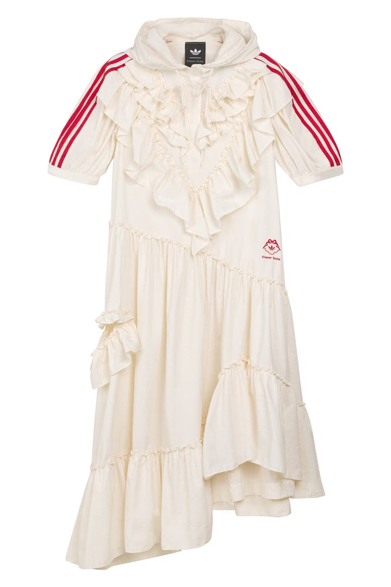 x Simone Rocha Frill Dress, Alternate, color, CHALK WHITE
