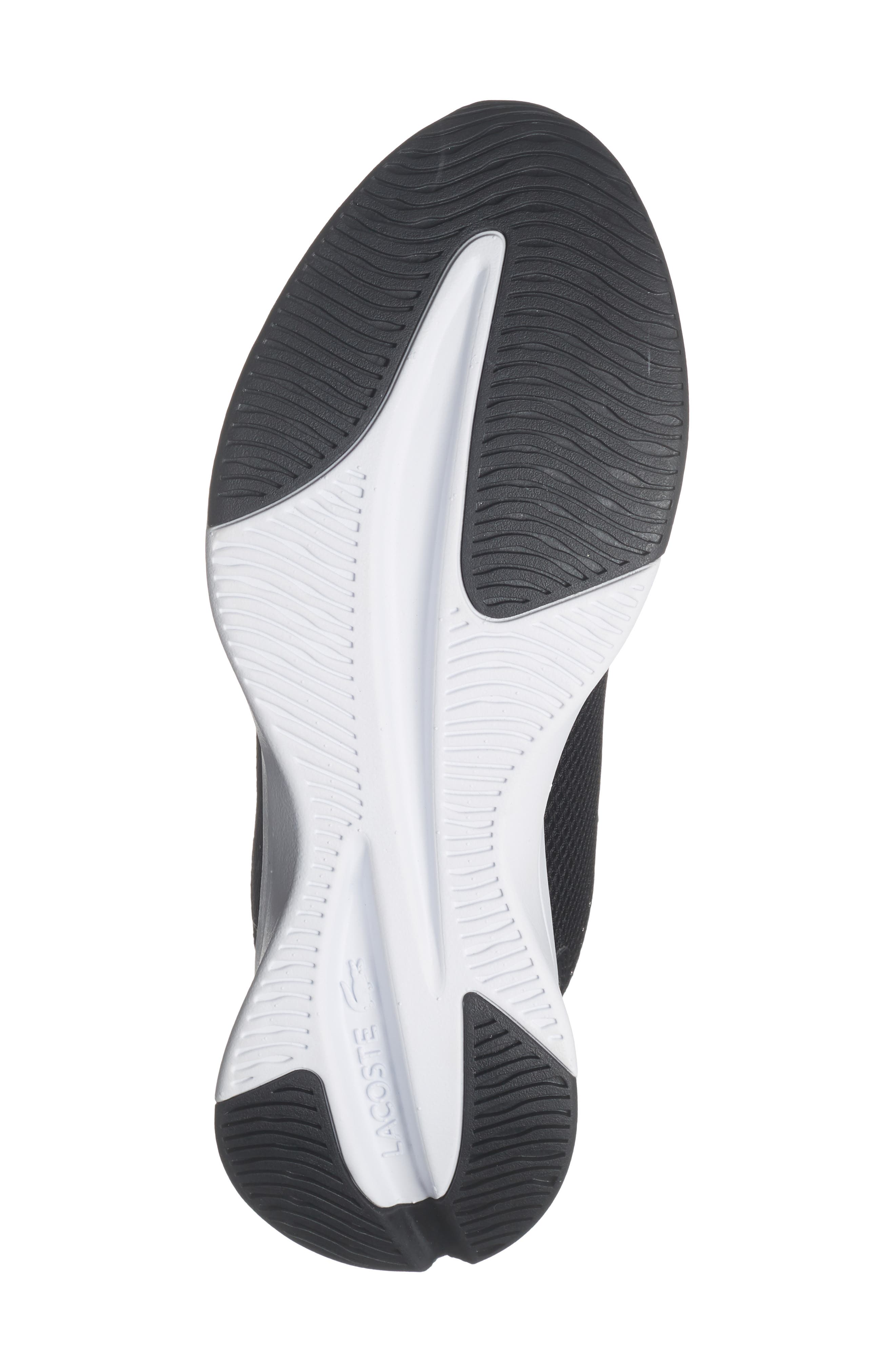 Lacoste Neo Run Base Sneaker, Alternate, color, Black/ White