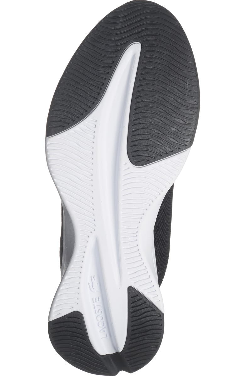 Lacoste Neo Run Base Sneaker, Alternate, color, Black/ White