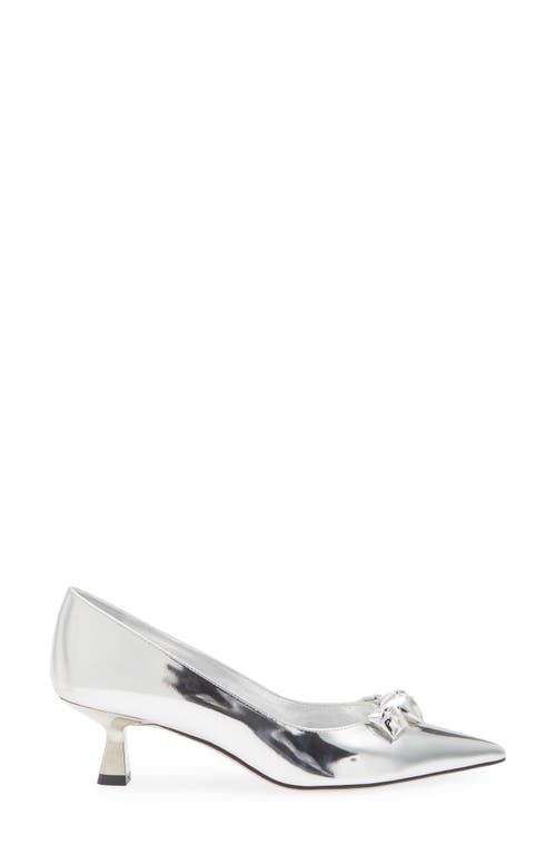 Stuart Weitzman Rosie 50 Pump In Silver