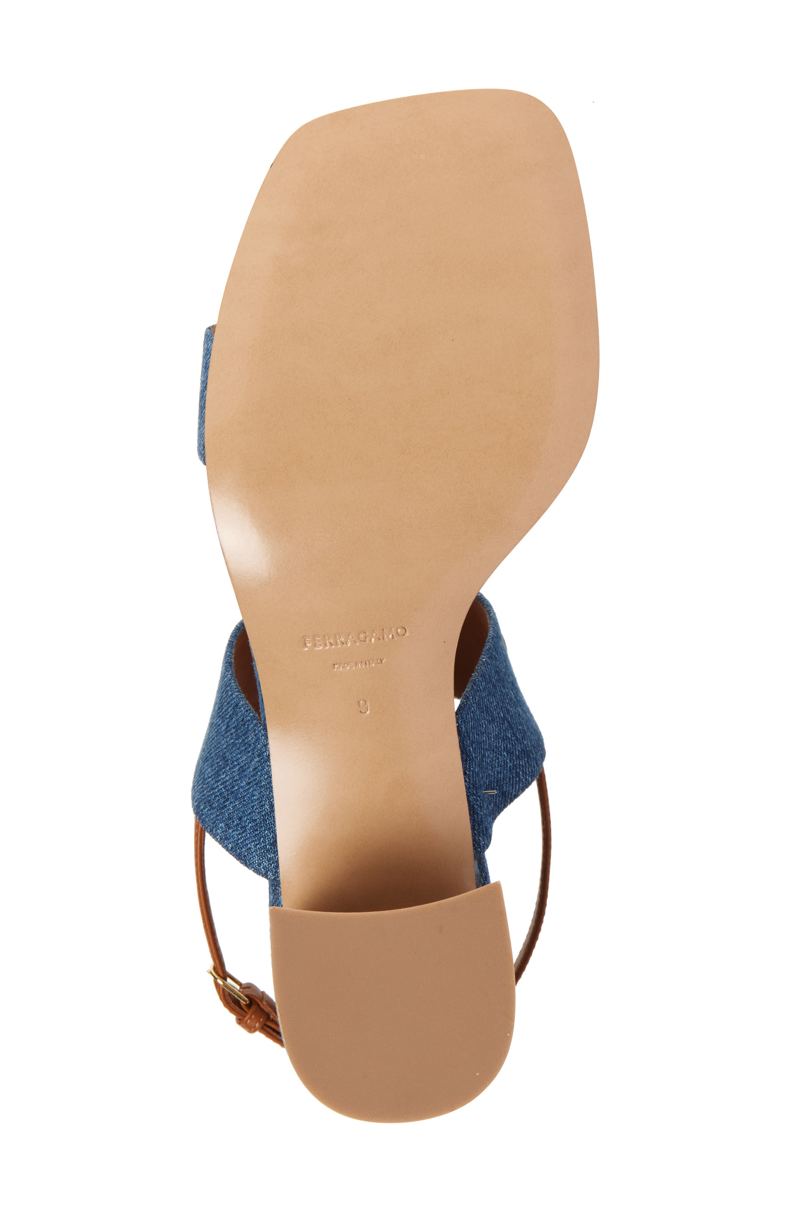 FERRAGAMO Lou Gancio Slingback Sandal, Alternate, color, 