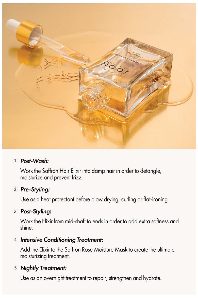 Saffron Hair Elixir Set $78 Value, Alternate, color, NO COLOR