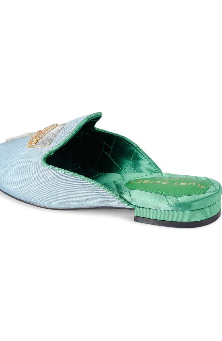 Kurt Geiger London Beaded Slipper, Alternate, color, Light/ Pastel Blue