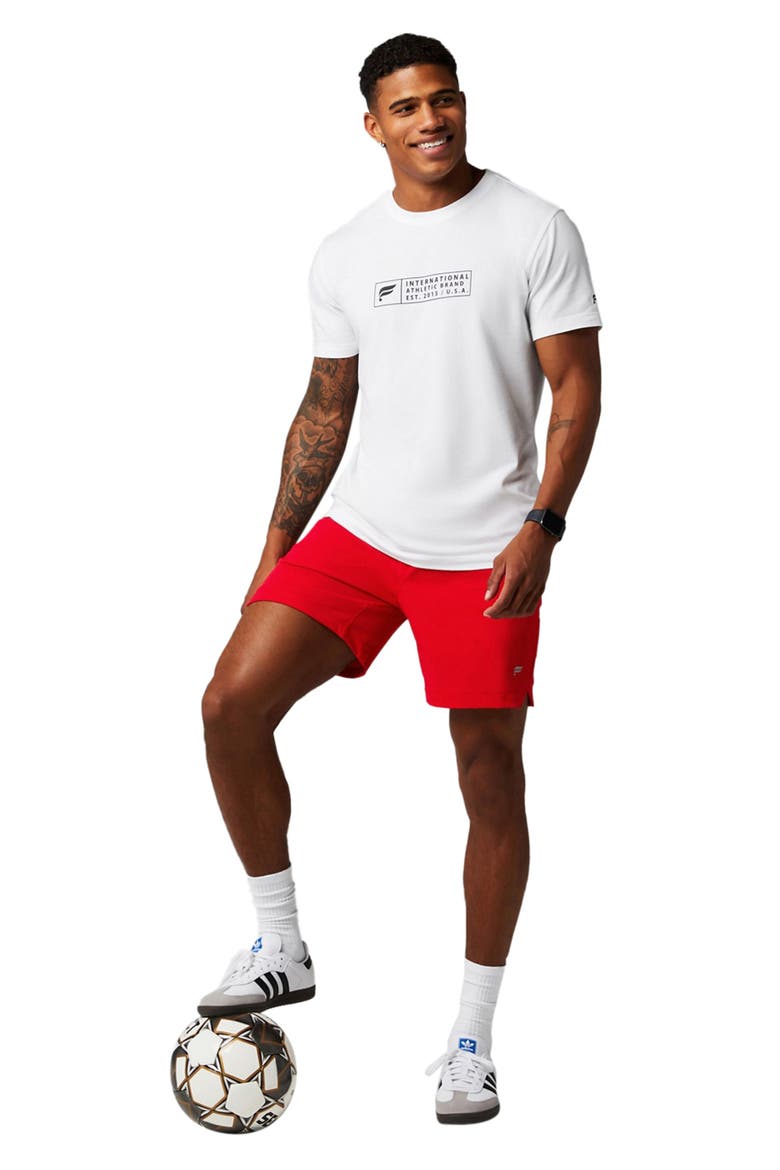 Men's The 7" One Short, Alternate, color, Heated Red