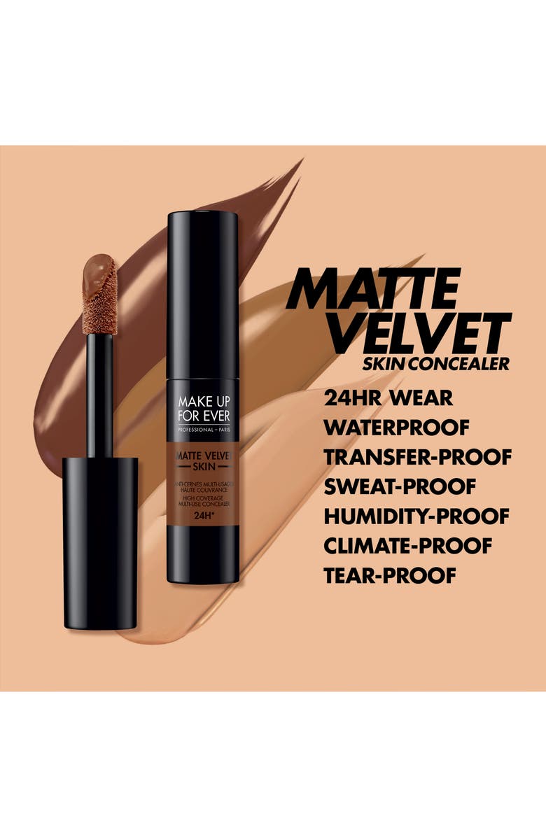Make Up For Ever Matte Velvet Skin High Coverage Multi-Use Concealer, Alternate, color, 5.2-Warm Amber