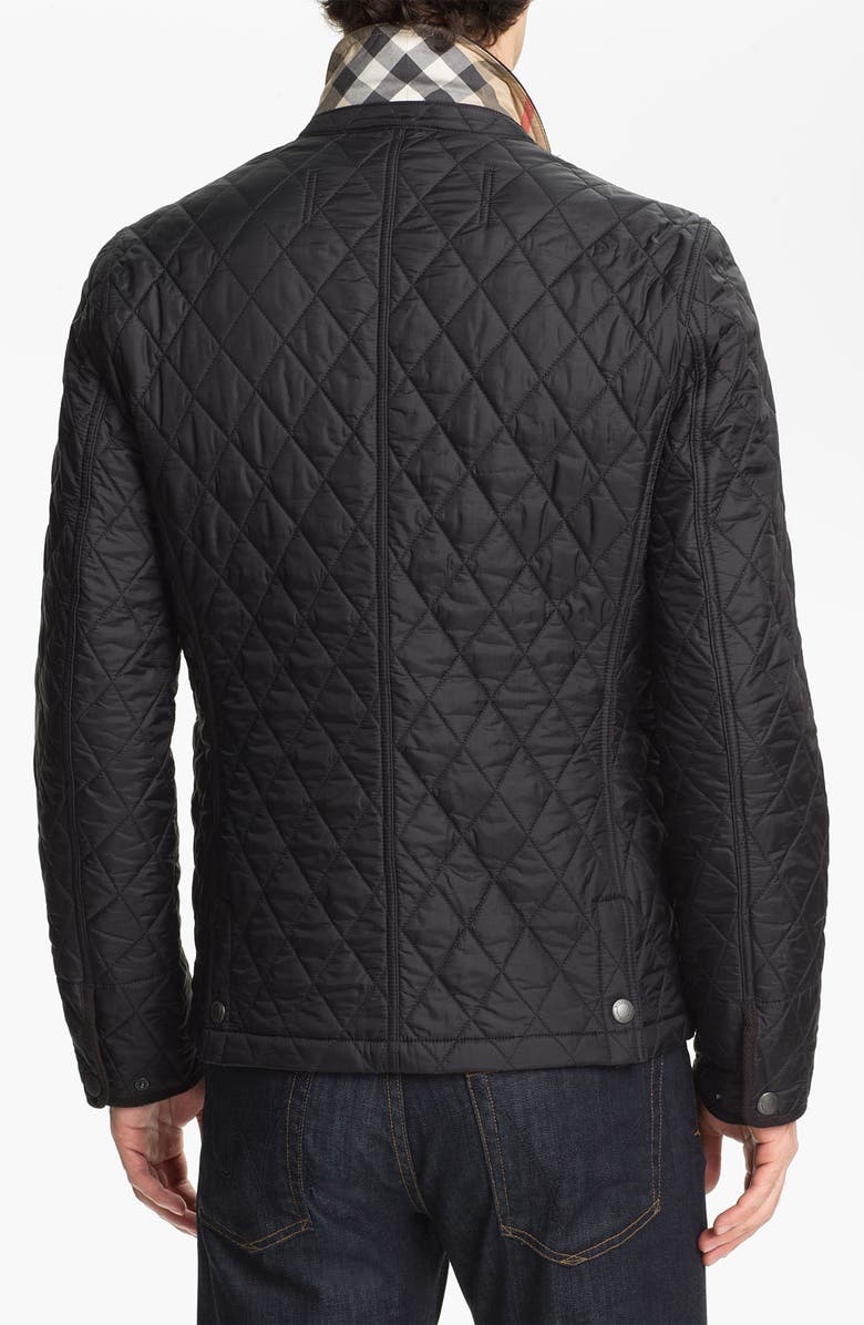 Burberry Brit 'Howe' Quilted Jacket, Alternate, color, 