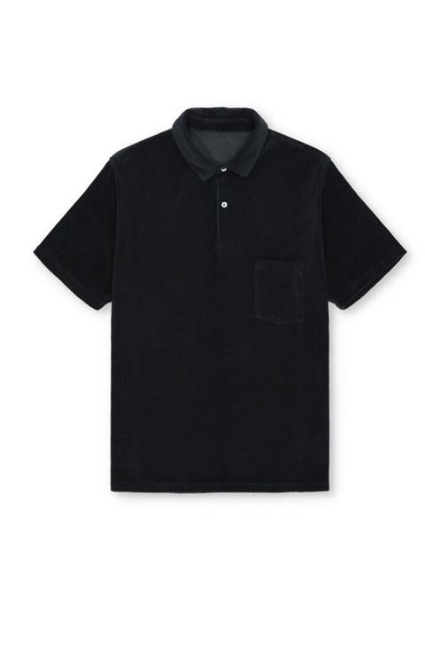 Missourim Terry Cloth Short Sleeve Polo
