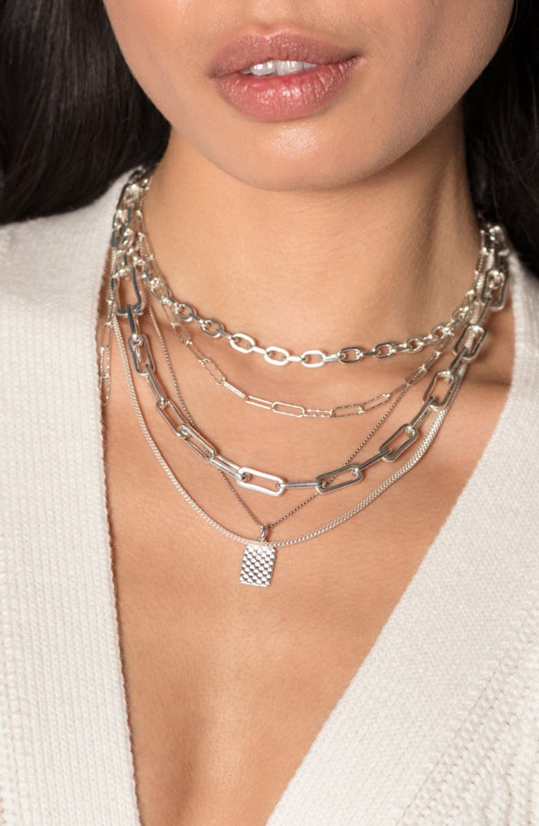 Monica Vinader Heirloom Pendant Charm, Alternate, color, Silver