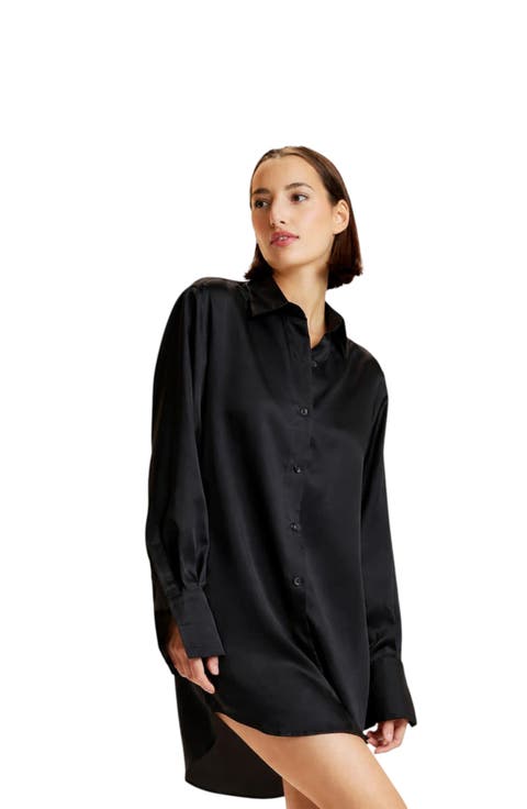 Collectible Silk Shirt Dress