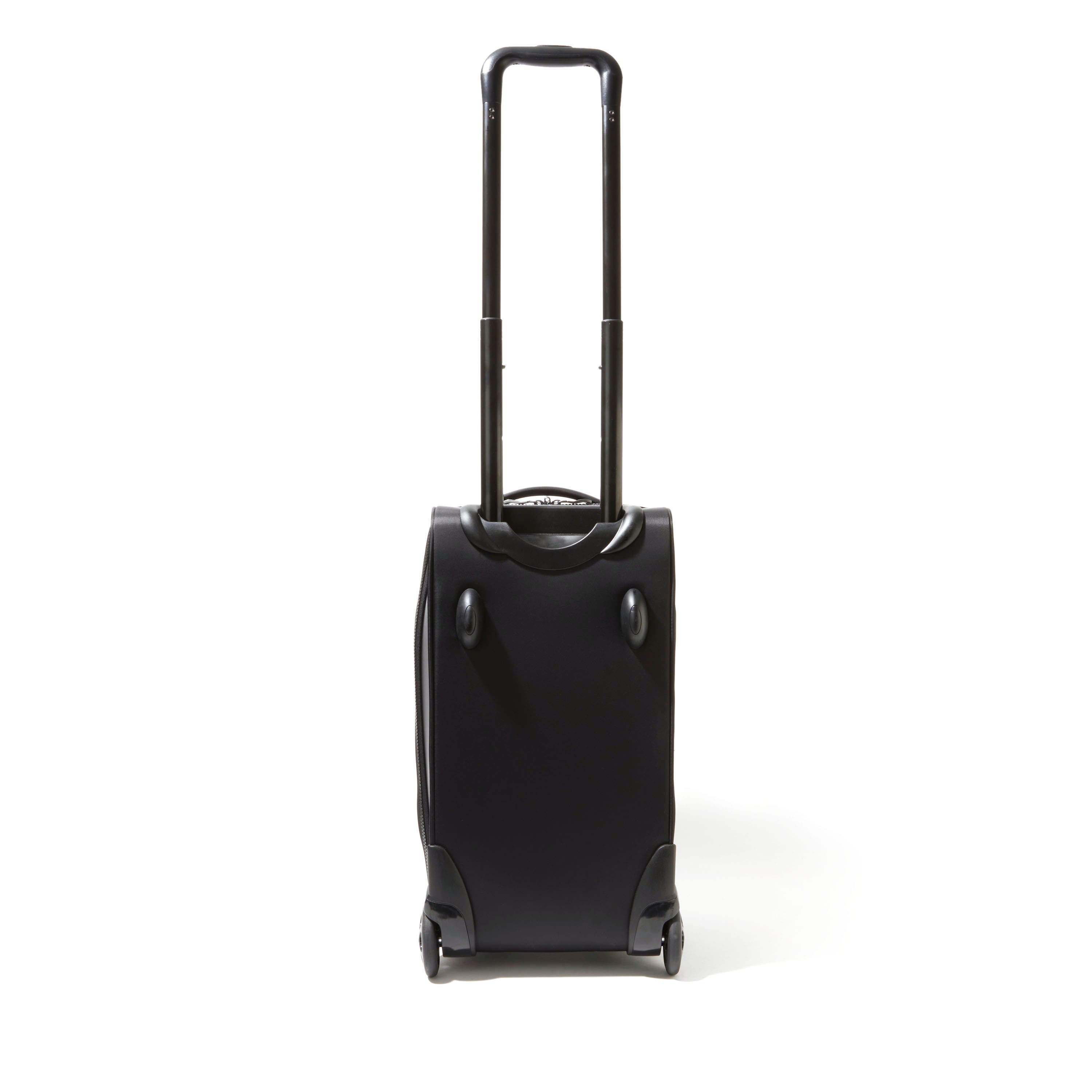 BAGGALLINI Gramercy Carry-On Travel Roller Duffel Bag, Alternate, color, Black