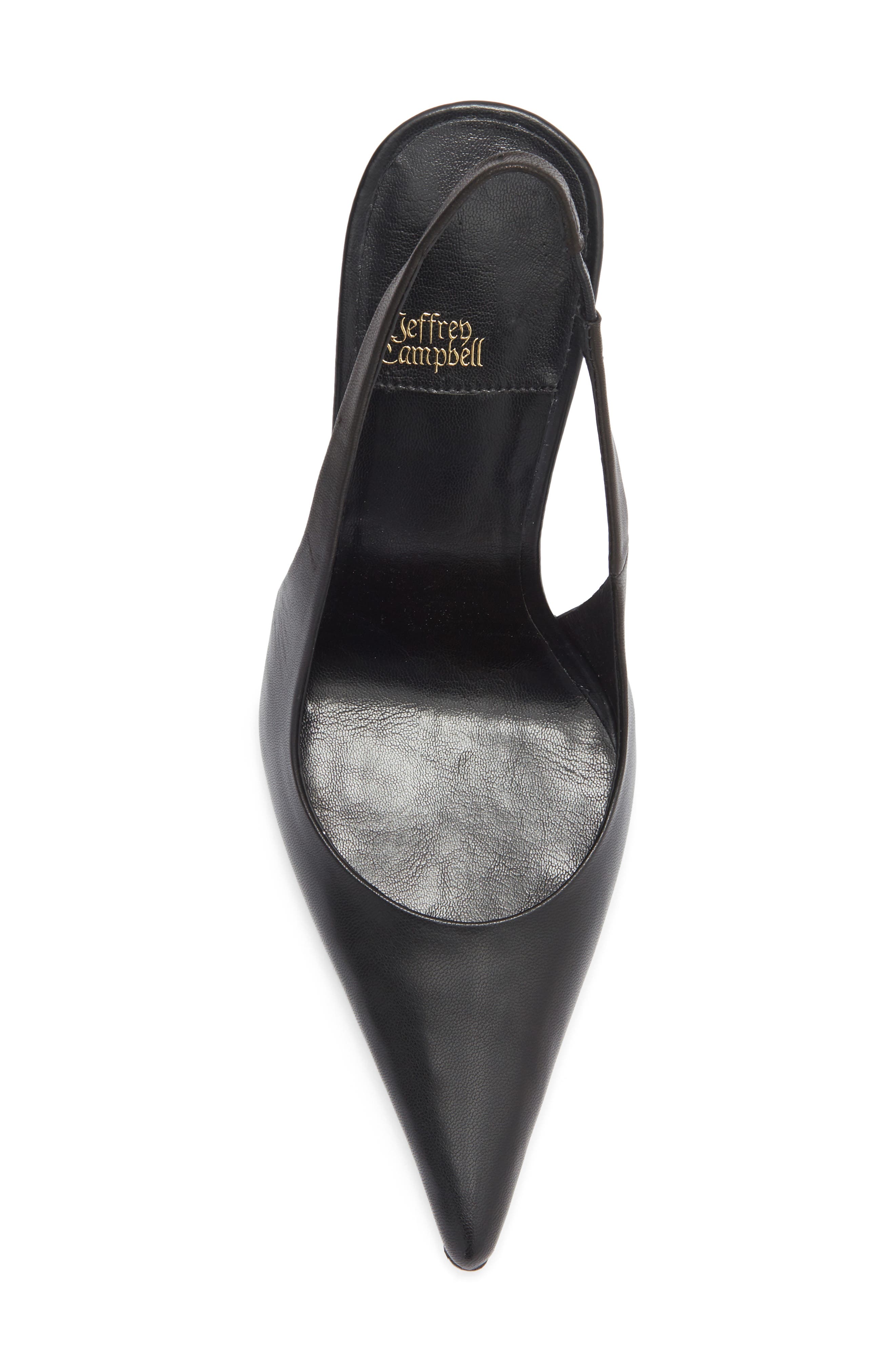 Jeffrey Campbell Fusion Slingback Pump, Alternate, color, Black