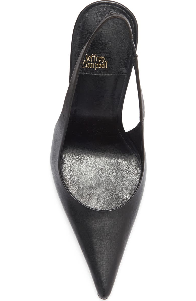 Jeffrey Campbell Fusion Slingback Pump, Alternate, color, Black