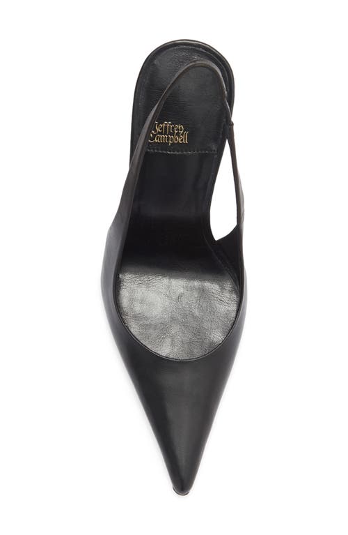 Jeffrey Campbell Fusion Slingback Pump In Black
