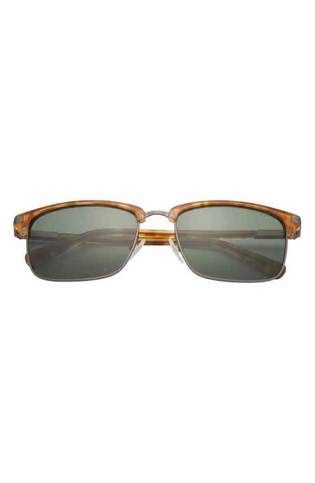 Ted Baker London Clubmaster 57mm Full Rim Polarized Sunglasses