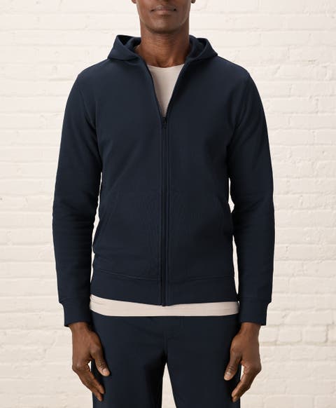 Organic Brushed Fleece Zip Hoodie