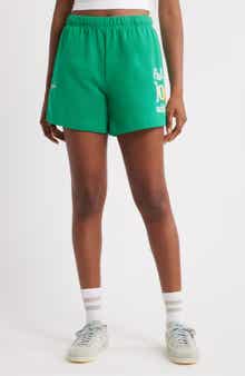 THE MAYFAIR GROUP Fall In Love With Life Cotton Blend Fleece Shorts