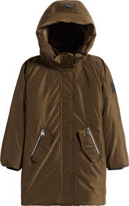 Mackage Kids' Shayna-T 800 Fill Power Down Jacket with Bib
