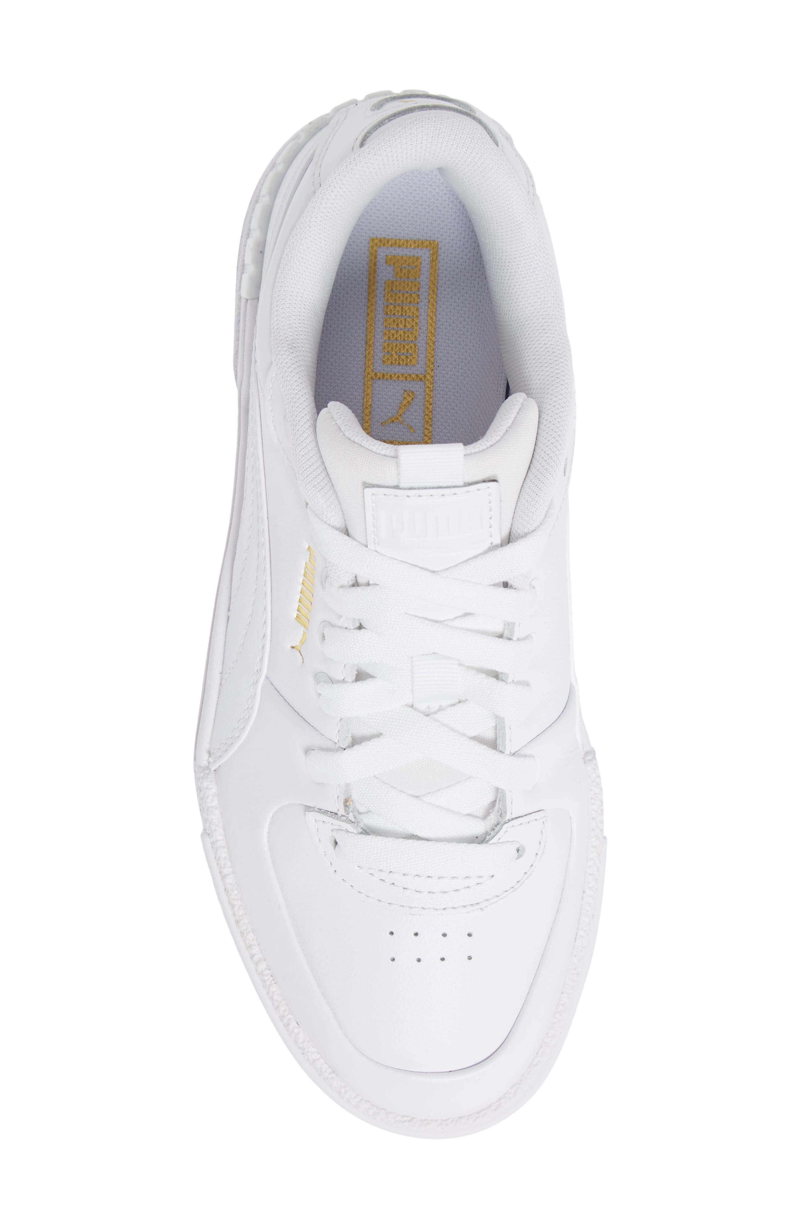 Cali Sport Platform Sneaker, Alternate, color, PUMA WHITE-PUMA WHITE